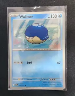 Wailmer 040/159 Pokemon TCG Card JTG JOURNEY TOGETHER Near Mint NM - Image 1