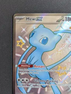Mew ex - 216/091 - Pokemon Paldean Fates Shiny Full Art Ultra Rare TCG Card - Image 4