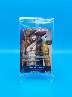 ONE PIECE Card Game TCG / Dracule Mihawk P-081 / Special Promos Sealed New ENG - Image 1