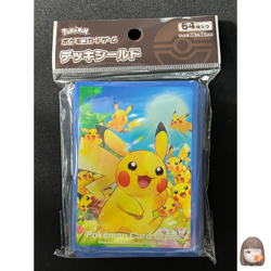 Large Gathering Pikachu Card Sleeves Pokemon Center Japan (64) - Image 2