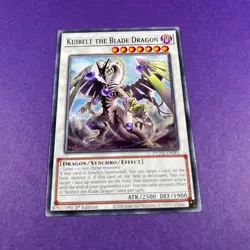 Kuibelt The Blade Dragon DUNE-EN083 Common Yugioh Trading Card TCG - Image 1