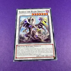 Kuibelt The Blade Dragon DUNE-EN083 Common Yugioh Trading Card TCG - Image 2