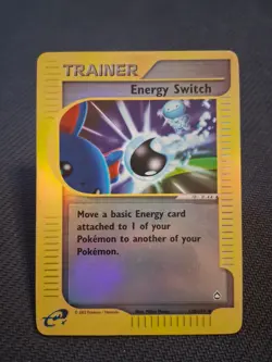 Pokemon card - Energy Switch - Aquapolis 120/147 ENG Reverse holo - Image 1
