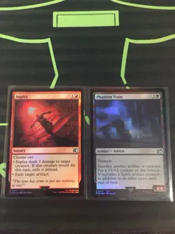 MTG Magic The Gathering Suplex / Phantom Train Foil FIN Final Fantasy - Image 1