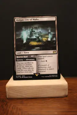 MIDGAR, CITY OF MAKO REACTOR RAID mtg NM-M Final Fantasy 1 Rare MINT!! - Image 1