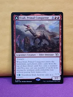 1x Etali, Primal Conqueror, LP (see photos) MOM, Magic: the Gathering, MtG - Image 1
