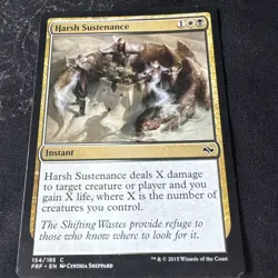 Harsh Sustenance [Fate Reforged] Magic MTG - Image 1