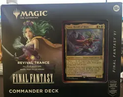 MTG: Final Fantasy VI Commander Deck: Revival Trance - NEW AND SEALED - Image 1