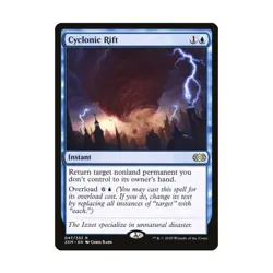 WOTC MtG Double Masters Cyclonic Rift (R) NM - Image 1