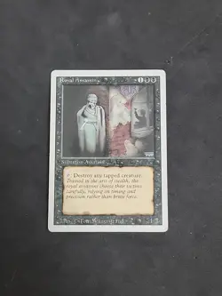 1x Royal Assassin Played, English 3rd Edition Revised MTG Magic - Image 1