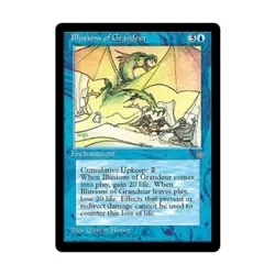 WOTC MtG Ice Age Illusions of Grandeur (R) NM - Image 1