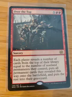 MTG Over the Top 146 The Brothers' War m/NM Free UK P&P - Image 1