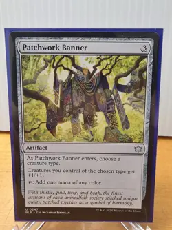 Patchwork Banner BLB Bloomburrow MTG 247 - Image 1
