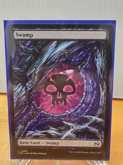 MTG - Tarkir: Dragonstorm - Dragon's Eye - Swamp #0289 - Non-Foil - Image 1
