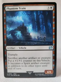 Magic MTG - Phantom Train - Final Fantasy - NMINT #0110 - Image 1