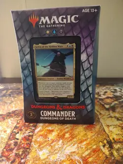 MTG Dungeons And Dragons Commander Deck, Dungeons Of Death (SEALED) English. - Image 1