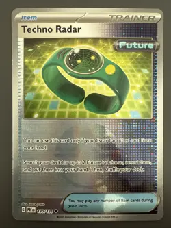 Techno Radar (Poke Ball Pattern) 130/131 Prismatic Evolutions Holo Pokemon TCG - Image 1