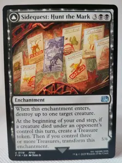 Magic MTG - Sidequest: Hunt the Mark Yiazmat, Ultimate Mark - FIN - NMINT #0119 - Image 1