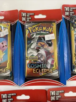 Lot Of 7 Pokemon TCG 2 Per Pack Booster Packs +Foil Cards Brand New Sealed - Image 4