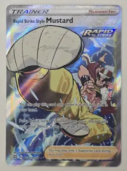 Pokemon TCG Rapid Strike Style Mustard #TG27/TG30 Brilliant Stars 2022 NM - Image 2