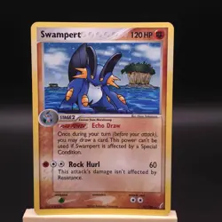 Swampert - 027/100 Holo (EX Crystal Guardians: Deck Exclusives) LP - Pokemon TCG - Image 1