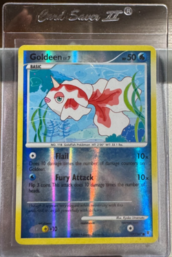 2009 Pokemon Goldeen 107/147 Supreme Victors Reverse Holo - Image 1