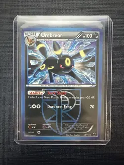 Pokemon Plasma Freeze Umbreon 64/116 Holo Rare MP - Image 1