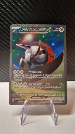 Pokemon Scarlet & Violet Base Set Iron Treads EX 248/198 SIR Near Mint - Image 1