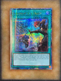 Yugioh Fiendsmith's Tract INFO-EN061 Quarter Century Secret 1st Ed NM - Image 1