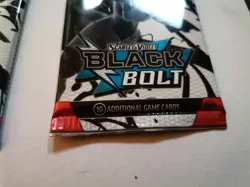 3X Pokemon TCG Black Bolt 10.5 Booster Packs New Sealed In Hand Genuine - Image 5