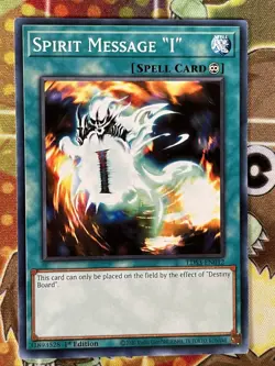 Yugioh Spirit Message "I" LDS3-EN012 Single - Image 1