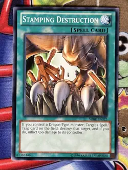 Yugioh Stamping Destruction SDBE-EN022 Single - Image 1