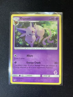 Espeon 89/214 Battle Academy Stamped Pokemon Near Mint. 2018 - Image 1