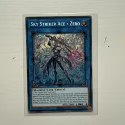 DUAD-EN049 Sky Striker Ace = ZERO Secret Rare YuGiOh! NEW - Image 1