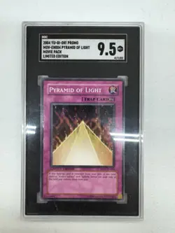 Yugioh 2004 Pyramid of Light MOV-EN004 PSA 9.5 - Image 1