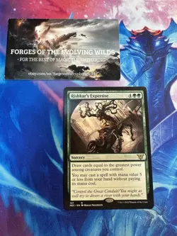 Rishkar's Expertise Kamigawa Neon Dynasty Commander - Image 1