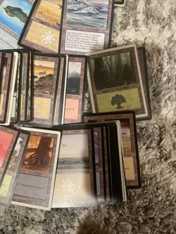 MTG Magic The Gathering Vintage Old Land Cards Tempest 4th Invasion Urza 85 Card - Image 4