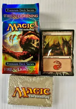 Magic the Gathering Cards Premium Deck Series Fire & Lightning CCG - Image 2