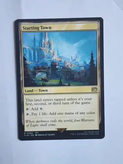 Starting Town (Regular) (FIN 0289) Final Fantasy Mtg - Image 1