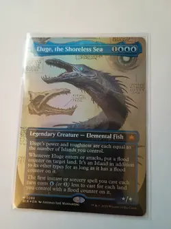 Eluge, the Shoreless Sea (Borderless) Bloomburrow Foil - Image 1
