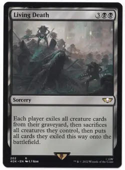 Magic The Gathering Warhammer 40,000 #202 Living Death - Image 1