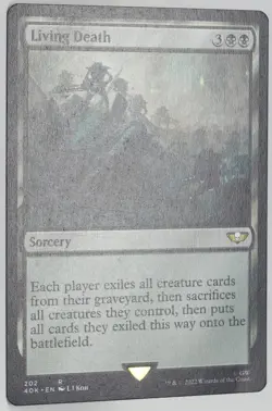 Magic The Gathering Warhammer 40,000 #202 Living Death - Image 5