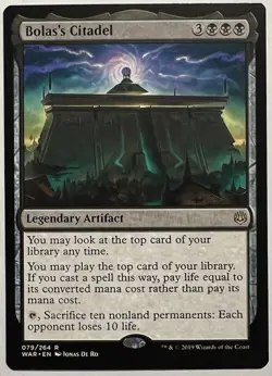 Bolas's Citadel War of the Spark Regular NM Never played - Image 1