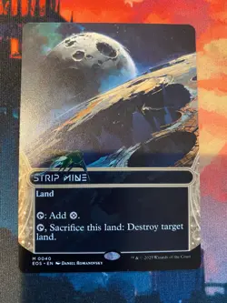 MTG Edge of Eternities Strip Mine Stellar Sights - Image 1