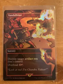Vandalblast (1757) (Rainbow Foil) - Secret Lair Drop Series (SLD) MTG - In Hand - Image 1