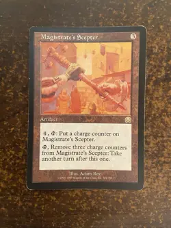 Magistrate's Scepter MP [Mercadian Masques] Mtg Magic - Image 1