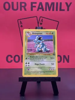 Nidoqueen 23/64 Jungle Regular Rare 1999 WOTC Pokemon TCG VLP - Image 1