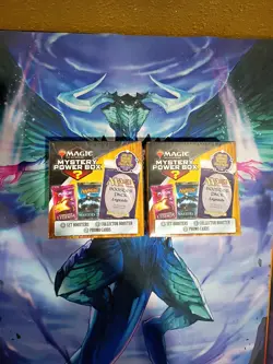 2x Magic The Gathering Mystery Power Box! 4 Booster 1 Collector Booster Sealed! - Image 1