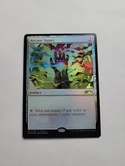 MTG - Arcane Signet ( Magic Con ) Promo Card Foil #001 - Image 1