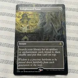 Enlightened Tutor (Borderless) Dominaria Remastered Regular - Image 1
